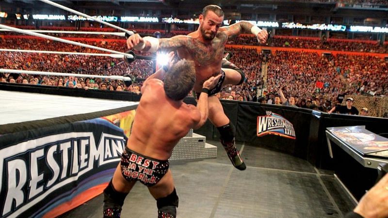It was "best in the world" vs "best in the world" as CM Punk faced off against Chris Jericho at WrestleMania XXVIII
